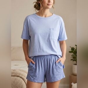 Soma Light Blue Sleep Shirt